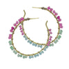 ANEMONE COLOURFUL GOLDEN HOOPS-ONLINE EXCLUSIVE
