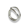 LOOP IN-LINE SILVER RING-RING MANIA