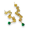 YAN GREEN EMERALD EARRINGS