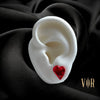 HEART 2 HEART RED EARRINGS