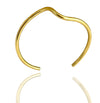 IN-LINE GOLD RIPPLE STACKABLE BRACELETS