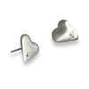 HEART 2 HEART SILVER EARRINGS