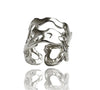 SMALL FLUID SILVER RING