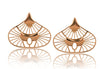 THE EMPIRE BELLS ROSE GOLD EARRINGS