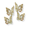 PAPILIONEM DOUBLE GOLD EARRINGS
