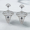 TIMES SILVER EARRINGS
