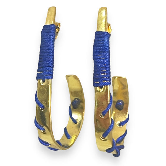 SEYCHELLES ROYAL BLUE EARRINGS