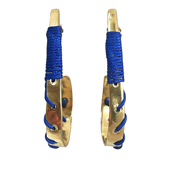 SEYCHELLES ROYAL BLUE EARRINGS