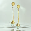 MOMBASA AQUA QUARTZ DROP EARRINGS