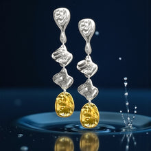  ETHIOPIA SILVER AND GOLD EARRINGS