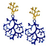 CORALINOS ROYAL BLUE EARRINGS  
