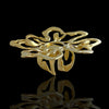 ORTENSIE XL GOLD RING