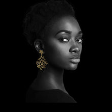  CORALIS XL GOLD EARRINGS