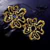 ORTENSIE XL GOLDEN EARRINGS