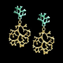  CORALINOS AQUA EARRINGS-NEW IN