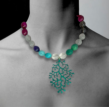  CORALIS GREEN NECKLACE-ONLINE LIMITED EDITION