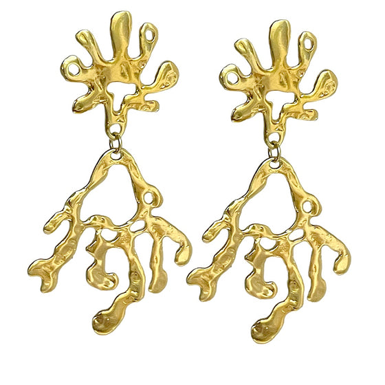 UGANDA GOLD EARRINGS