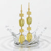 YAN CITRINE GOLD EARRINGS