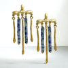 NAIROBI BLUE LAPIS CHANDELIERS-ON LINE EXCLUSIVE