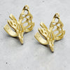 PAPILIONEM SMALL HOOPS GOLD EARRINGS