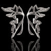 MORPHO SILVER EARRINGS-PRE-ORDER