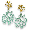 CORALINOS AQUA EARRINGS    