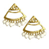 MAU WHITE CORALS EARRINGS