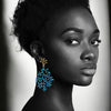 CORALIS XL TURQUOISE EARRINGS
