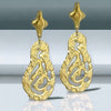 TANZANIAN GOLD DROPS EARRINGS