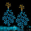 CORALIS XL TURQUOISE EARRINGS