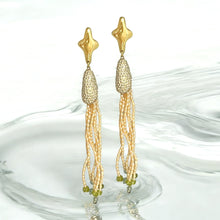  TANZANIAN STAR PEARL WATERFALL EARRINGS-LIMITED EDITION-ONLINE EXCLUSIVE