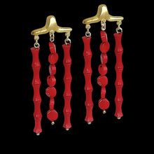  KENYA RED BAMBOO CHANDELIERS-ONLINE EXCLUSIVE