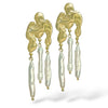 TANZANIAN DEVIL PEARL CHANDELIERS