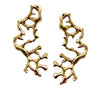 NEW CORALS GOLD EARRINGS