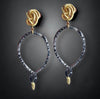 IN-LINE KNOT EARRINGS-ON LINE EXCLUSIVE