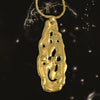 FLUID GOLDEN DROP PENDANT