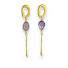 MALI AMETHYST EARRINGS-ONLINE EXCLUSIVE