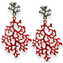  CORALIS XL RED EARRINGS