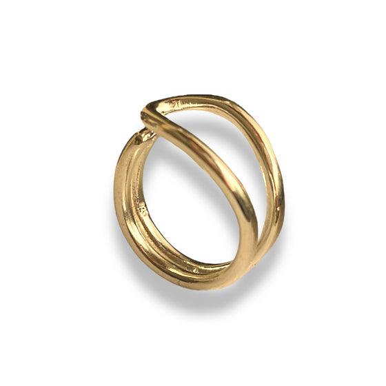 LOOP IN-LINE GOLD RING-RING MANIA