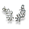 NEW CORALS SILVER EARRINGS