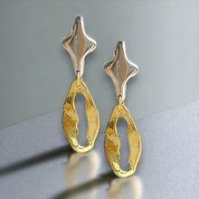  TANZANIAN STAR LOOP EARRINGS