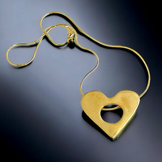 OPEN HEART PENDANT-BACK IN STOCK