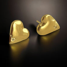  HEART 2 HEART GOLD EARRINGS