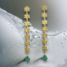  YAN GREEN EMERALD EARRINGS