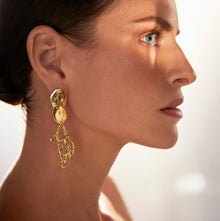  NIGERIA GOLDEN EARRINGS