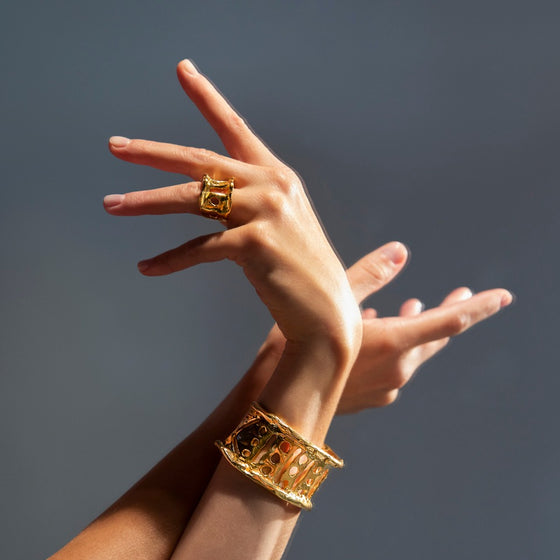 KENYA GOLD CUFF