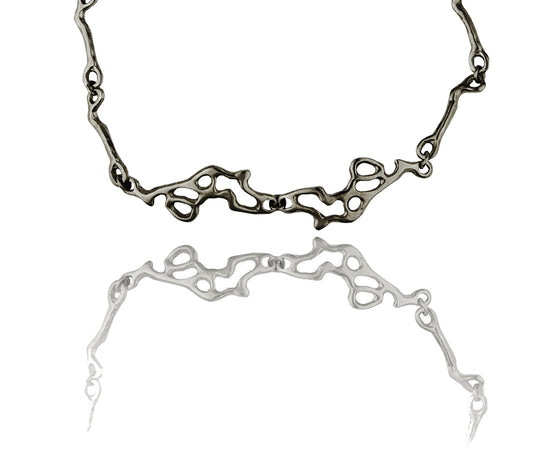 KENYA RHODIUM NECKLACE