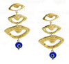 ALL EYES ON SAFE ME GOLD EARRINGS-BACK IN STOCK