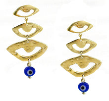  ALL EYES ON SAFE ME GOLD EARRINGS-BACK IN STOCK