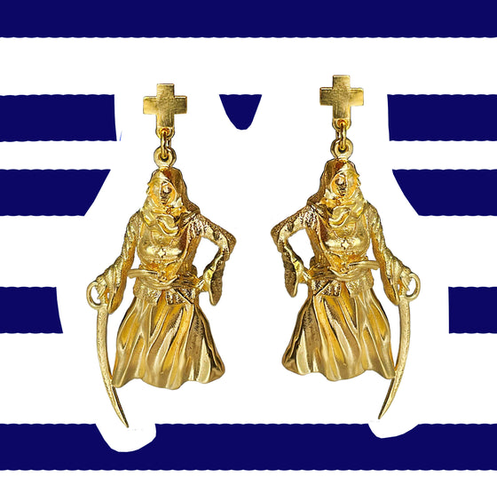BOUBOULINA COMMEMORATIVE EARRINGS-LIMITED EDITION